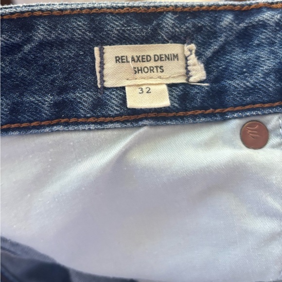 MADEWELL | relaxed fit denim shorts | size 32 (oversized fit) - Picture 6 of 6